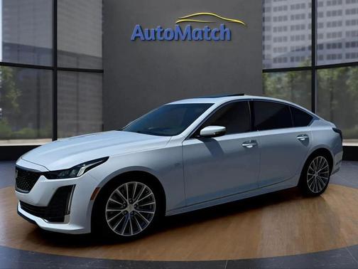 Diamond Sky Metallic 2022 Cadillac CT5 Premium Luxury
