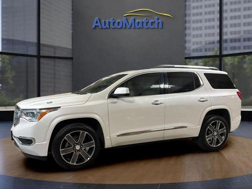 White Frost Tricoat 2017 GMC Acadia Denali