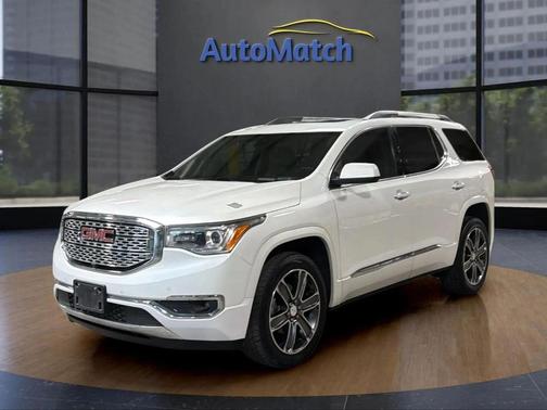 White Frost Tricoat 2017 GMC Acadia Denali