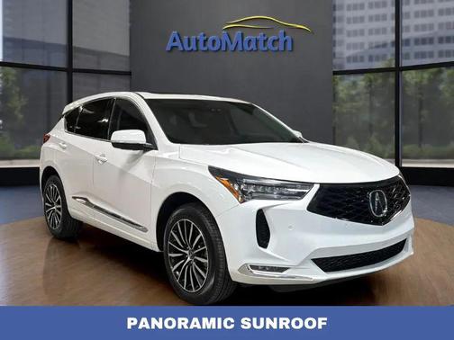 Platinum White Pearl 2025 Acura RDX Advance Package