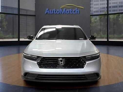 Solar Silver Metallic 2025 Honda Accord Hybrid Sport