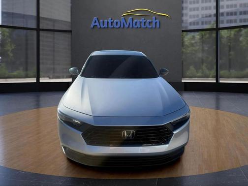 Solar Silver Metallic 2025 Honda Accord Hybrid Sport