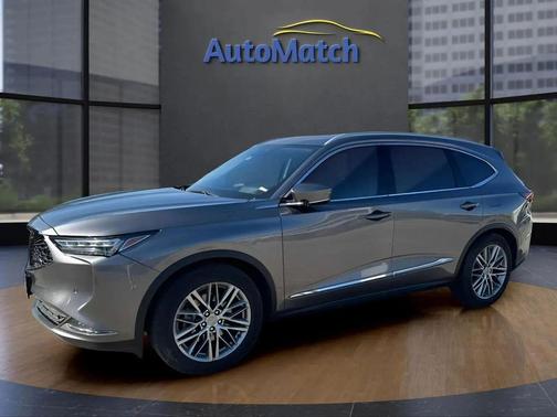 Liquid Carbon Metallic 2022 Acura MDX Advance Package