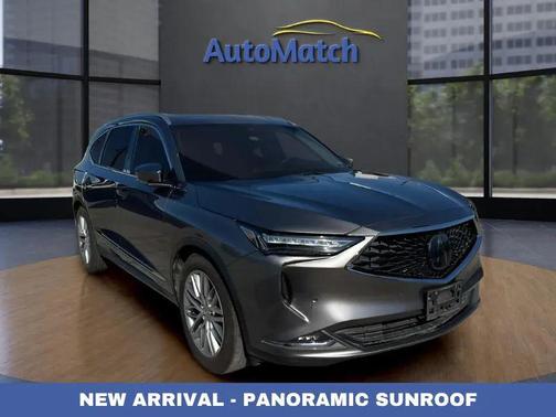 Liquid Carbon Metallic 2022 Acura MDX Advance Package