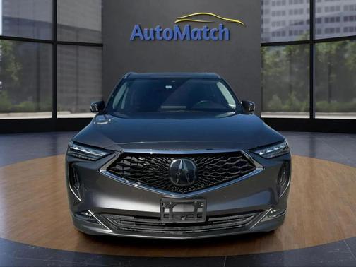 Liquid Carbon Metallic 2022 Acura MDX Advance Package