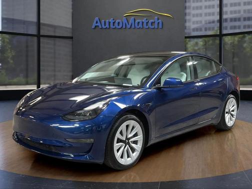 Deep Blue Metallic 2023 Tesla Model 3 Standard Range