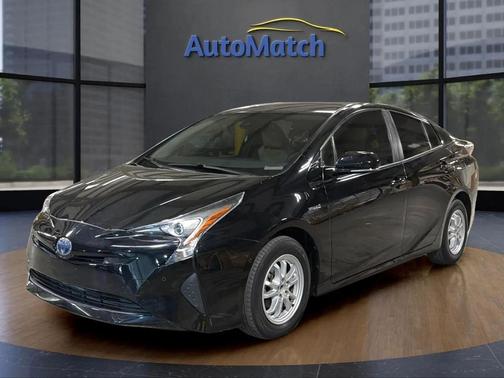 Midnight Black Metallic 2017 Toyota Prius Two