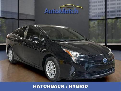 Midnight Black Metallic 2017 Toyota Prius Two
