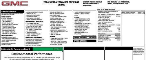 Sterling Metallic 2024 GMC Sierra 2500 Denali