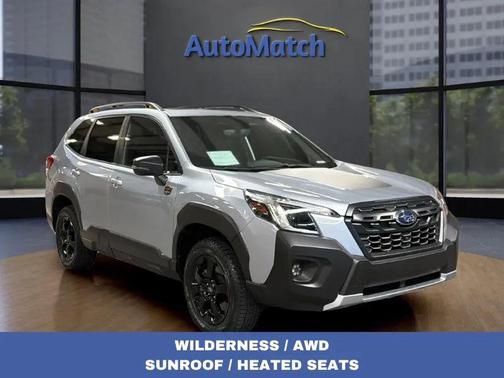 Ice Silver Metallic 2023 Subaru Forester Wilderness