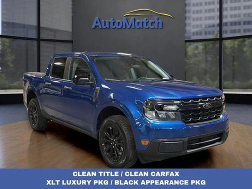 Atlas Blue Metallic 2024 Ford Maverick XLT