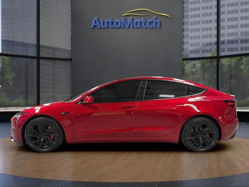 Red 2026 Tesla Model 3 Performance