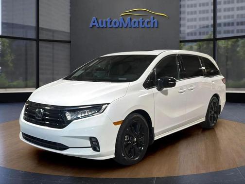 Platinum White Pearl 2024 Honda Odyssey Sport