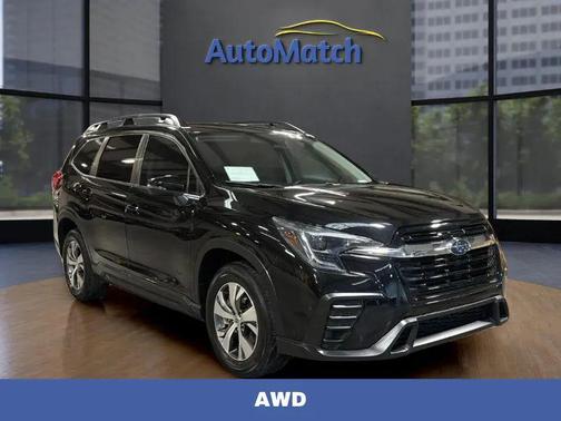 Crystal Black Silica 2023 Subaru Ascent Premium 7-Passenger