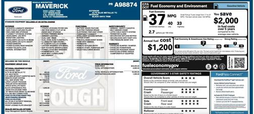 2023 Ford Maverick Lariat