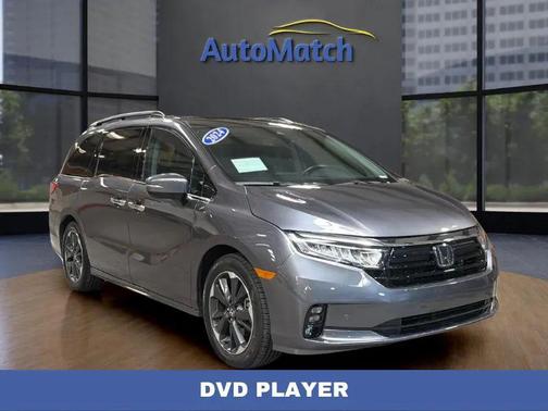 Gray 2024 Honda Odyssey Elite