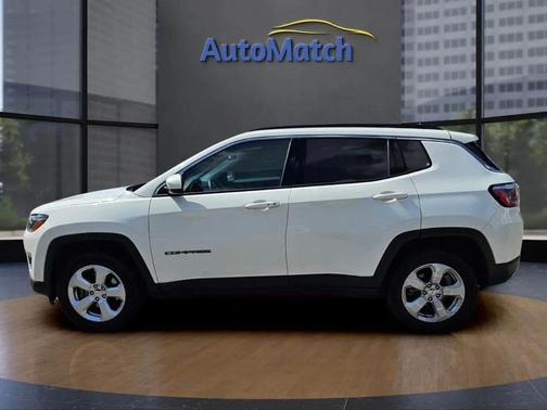 White Clearcoat 2019 Jeep Compass Latitude