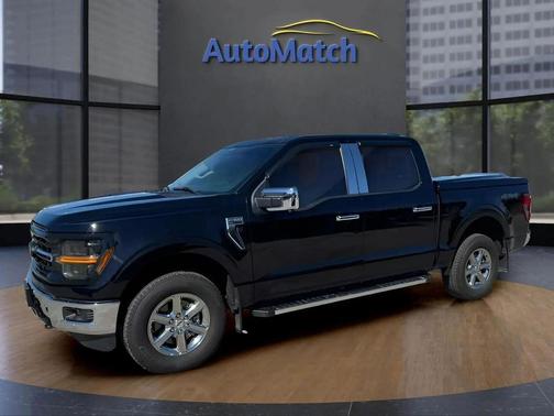 Agate Black Metallic 2025 Ford F-150 XLT