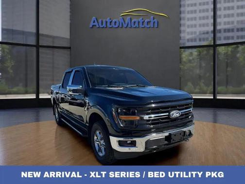 Agate Black Metallic 2025 Ford F-150 XLT