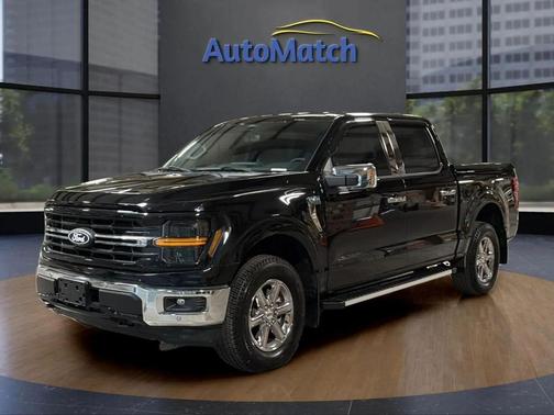 Agate Black Metallic 2025 Ford F-150 XLT