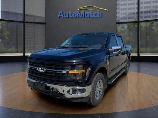Agate Black Metallic 2025 Ford F-150 XLT