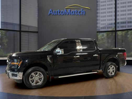 Agate Black Metallic 2025 Ford F-150 XLT