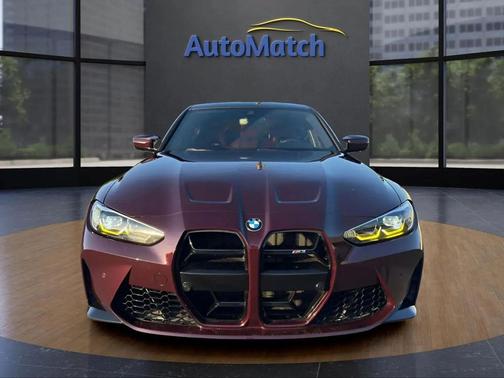 Red 2022 BMW M3 Base
