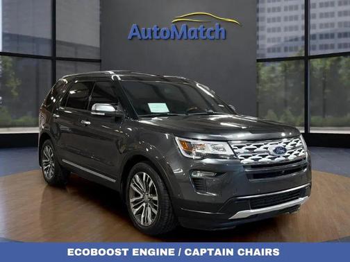 Magnetic Metallic 2019 Ford Explorer Platinum