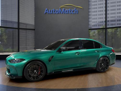 Isle of Man Green Metallic 2021 BMW M3 Base