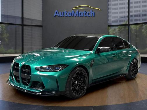 Isle of Man Green Metallic 2021 BMW M3 Base