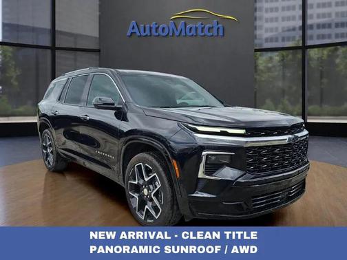 Mosaic Black Metallic 2025 Chevrolet Traverse High Country
