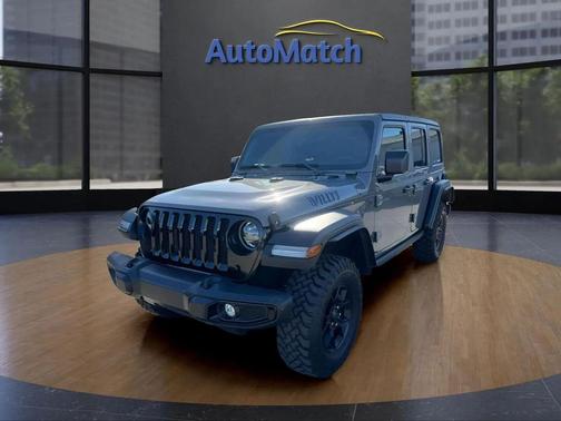 Sting-Gray Clearcoat 2022 Jeep Wrangler Willys
