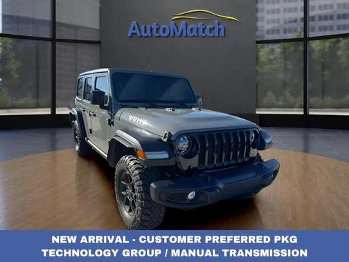 Sting-Gray Clearcoat 2022 Jeep Wrangler Willys