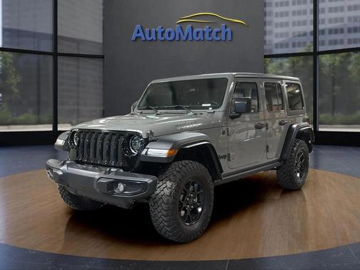 Sting-Gray Clearcoat 2022 Jeep Wrangler Willys