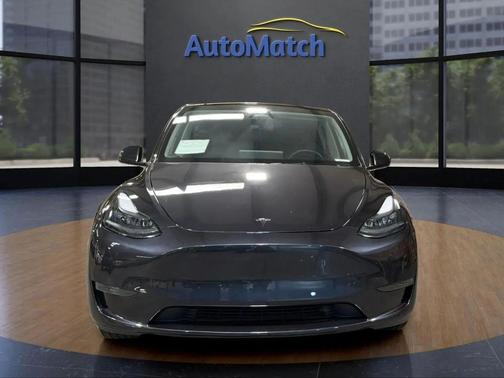 Solid Black 2024 Tesla Model Y Long Range Single Motor Rear-Wheel Drive