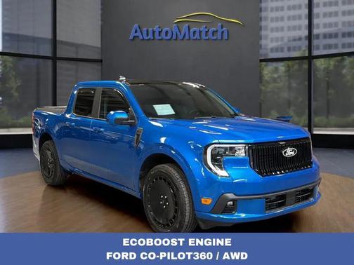 Velocity Blue 2025 Ford Maverick Lobo