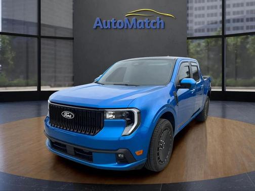 Blue 2025 Ford Maverick Lobo