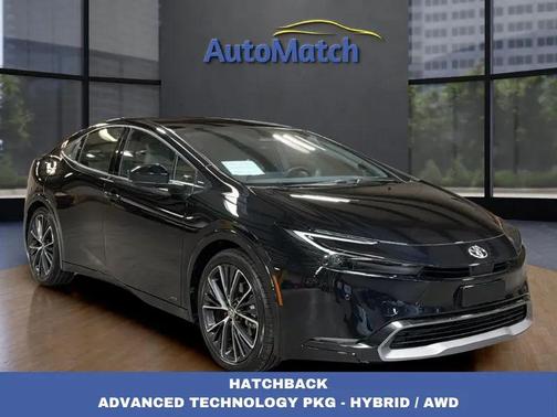 Midnight Black Metallic 2024 Toyota Prius Limited