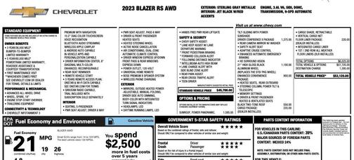 2023 Chevrolet Blazer RS