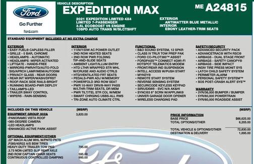 2021 Ford Expedition Max Limited