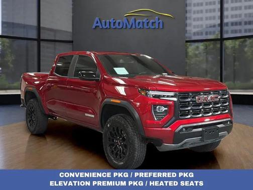 Volcanic Red Tintcoat 2026 GMC Canyon Elevation