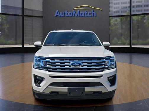 White Platinum Metallic Tri-Coat 2019 Ford Expedition Max XLT