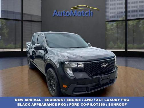 Black 2025 Ford Maverick XLT