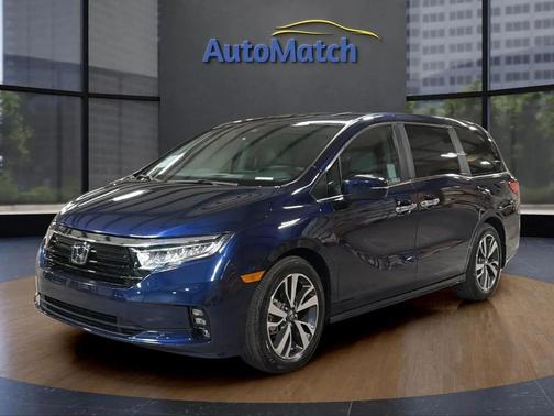 Obsidian Blue Pearl 2024 Honda Odyssey Touring