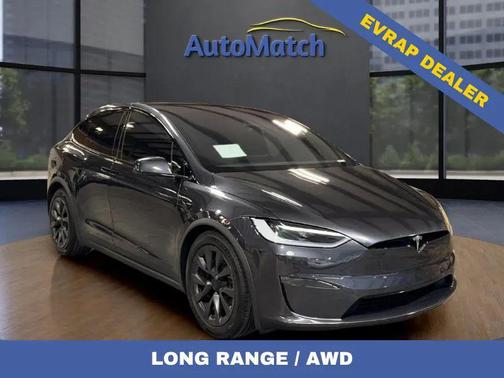 Stealth Grey 2024 Tesla Model X Long Range