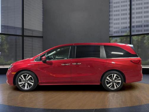 Radiant Red Metallic II 2024 Honda Odyssey Touring