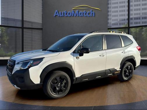 Crystal White Pearl 2025 Subaru Forester Wilderness
