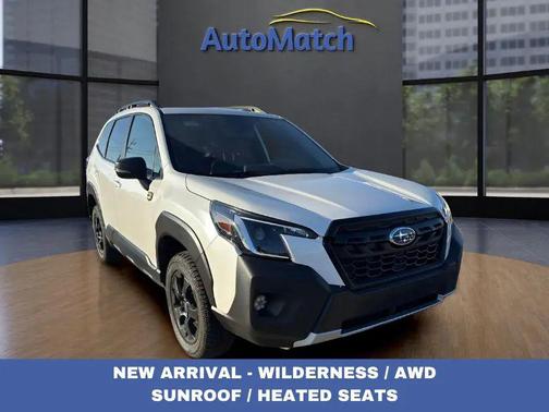 Crystal White Pearl 2025 Subaru Forester Wilderness