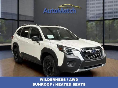 Crystal White Pearl 2025 Subaru Forester Wilderness