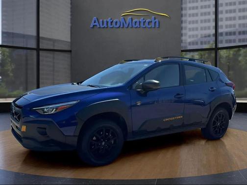 Sapphire Blue Pearl 2024 Subaru Crosstrek Wilderness